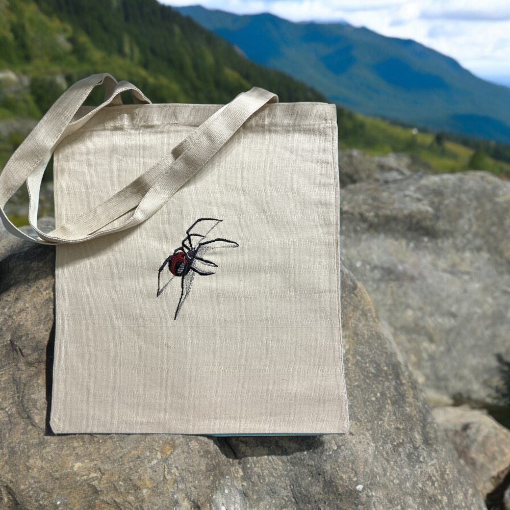 Tote Sm - Black Widow Design