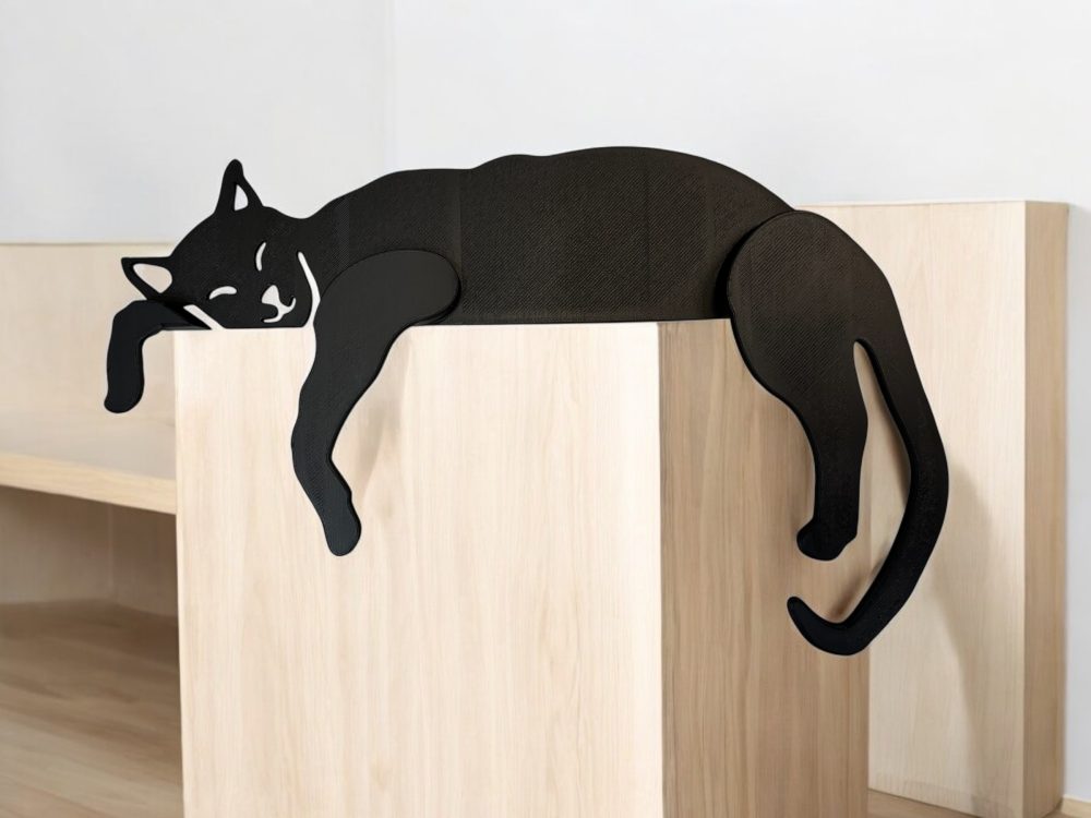 Lazy Cat Door Frame Art