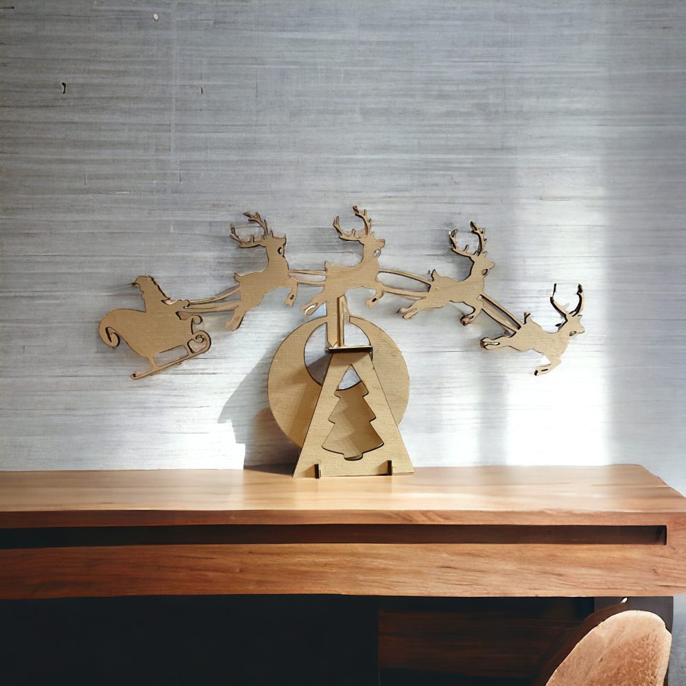 Christmas - Santa & Reindeer Motion