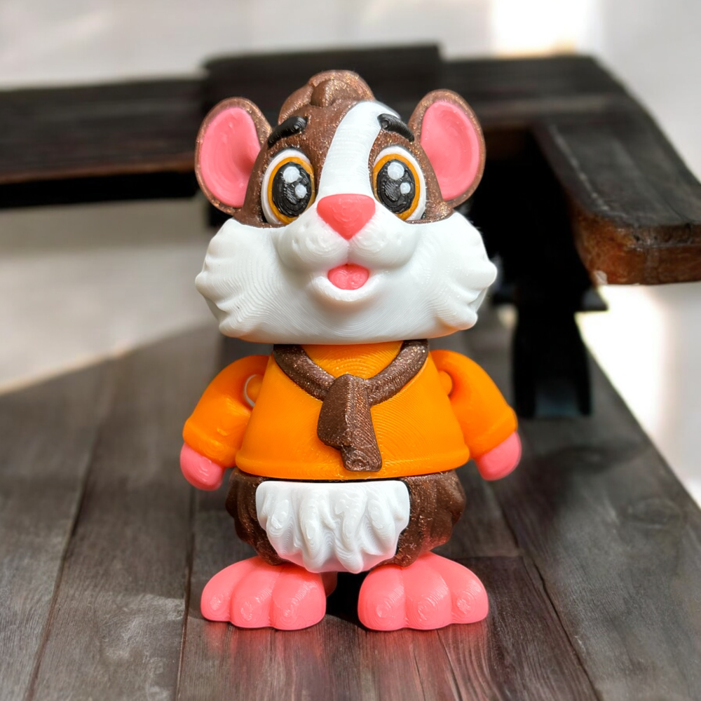 Flexi - Art the Hamster - Articulating