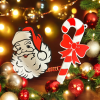 Santa Head Ornament - Image 2