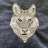 Embroidery Wolf Design