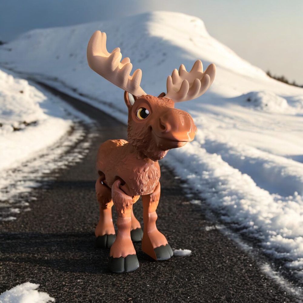 Melvin the Moose - Articulating