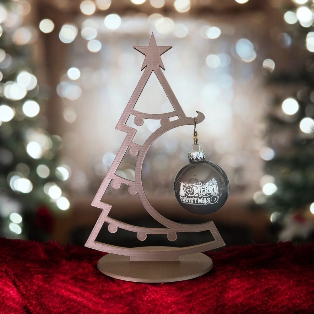 Ornament w/3D Printed Stand