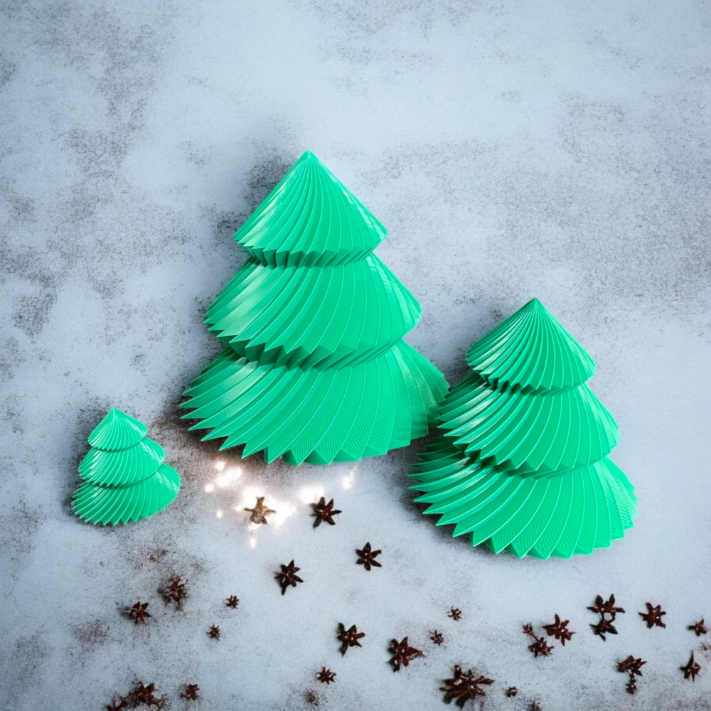 Spiral Christmas Tree Set