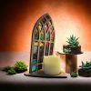 Stain Glass in Acrylic Window & Stand - Image 2