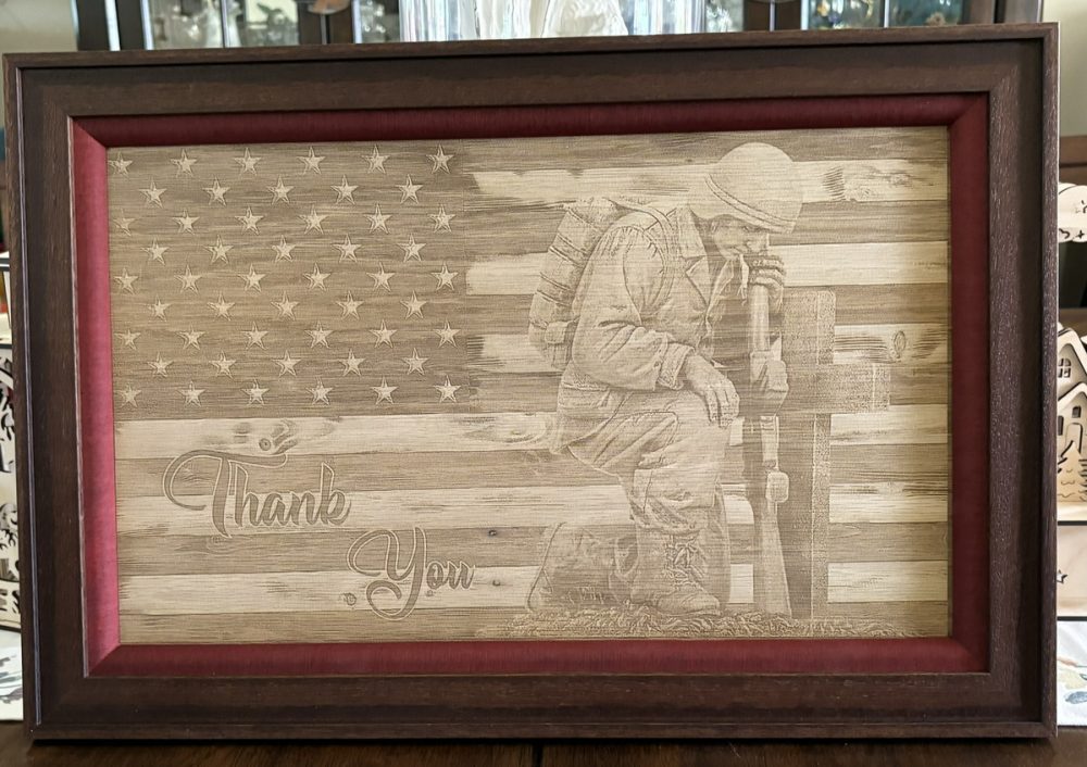 Engraving Lg Wood Sheet