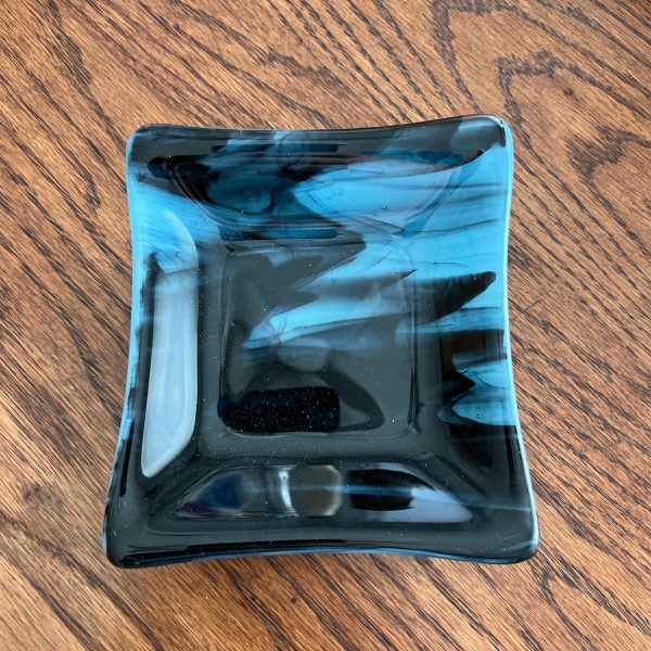 Black & Blue Ring Dish