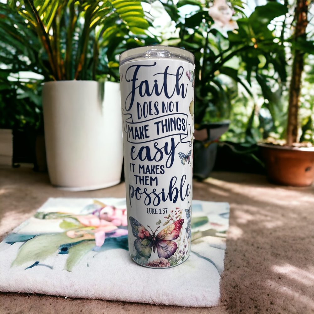 Faith doesn't make things easy Tumbler