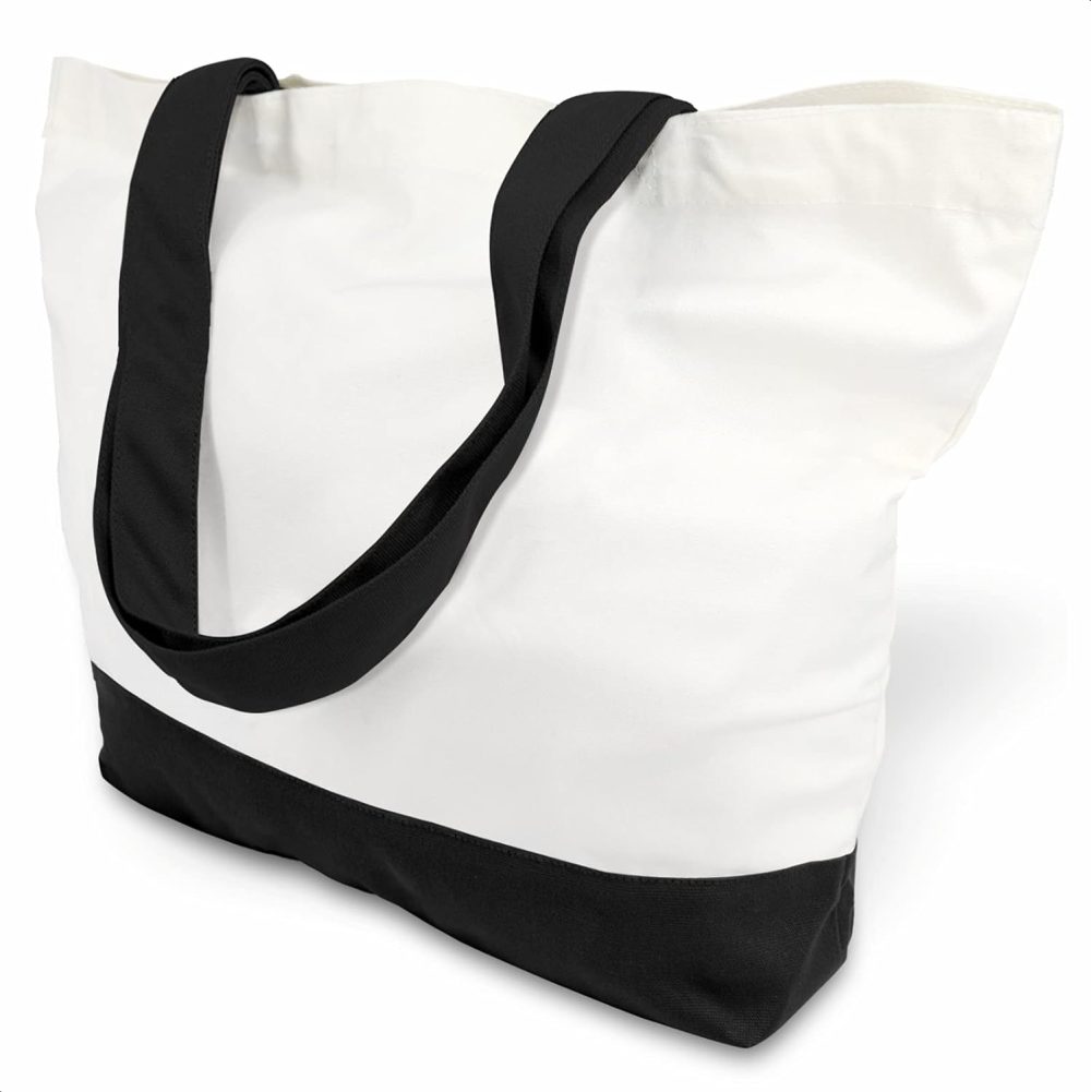 Tote 100% Natural Canvas - Cream - Image 2