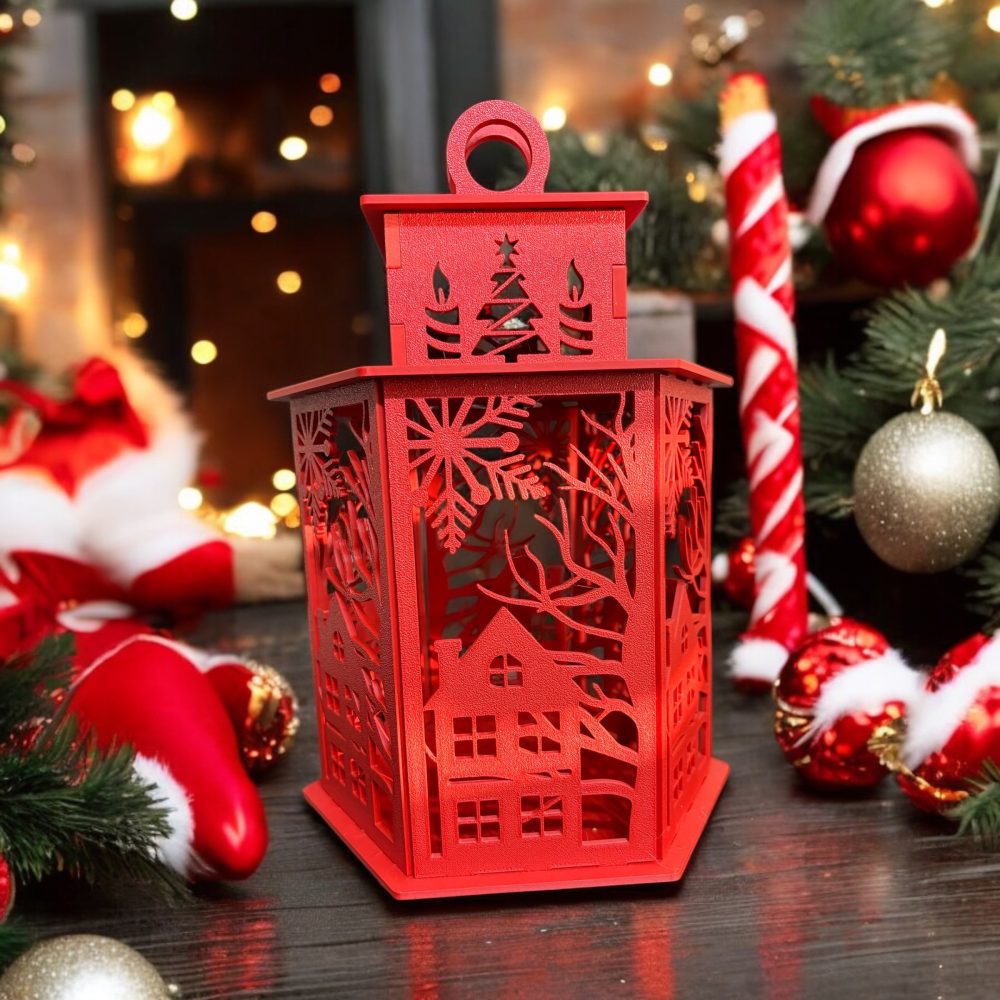 Christmas Lantern - Med