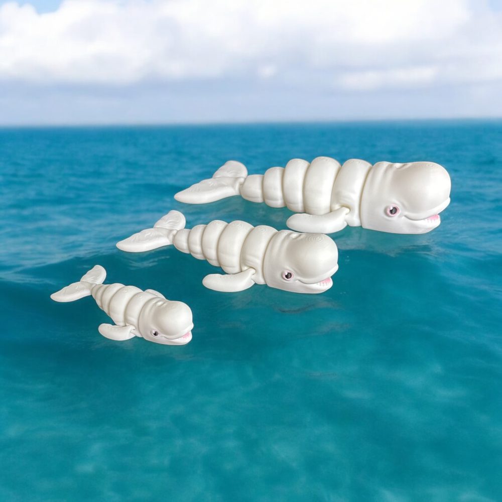 Flexi - Baluga Whale - Articulating (Med) - Image 2