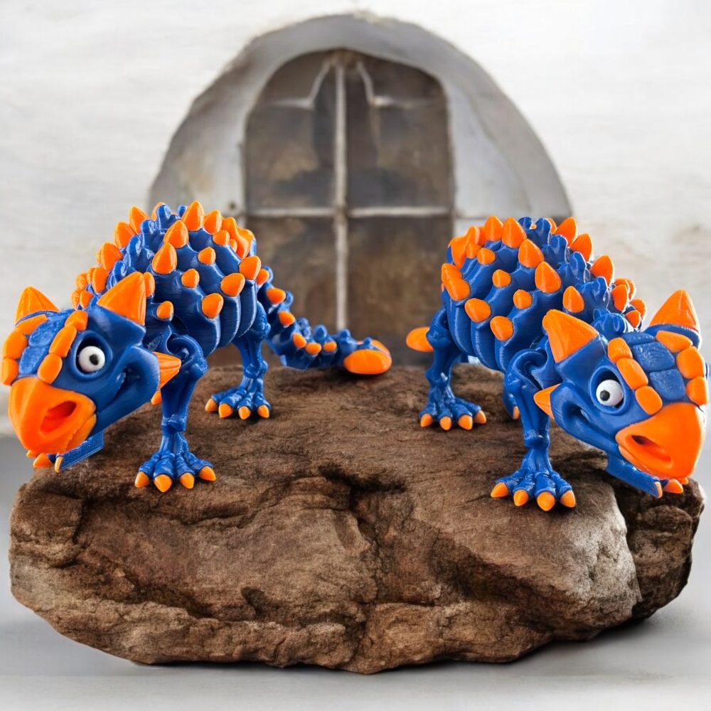 Flexi - Ankylosaurus - Articulating