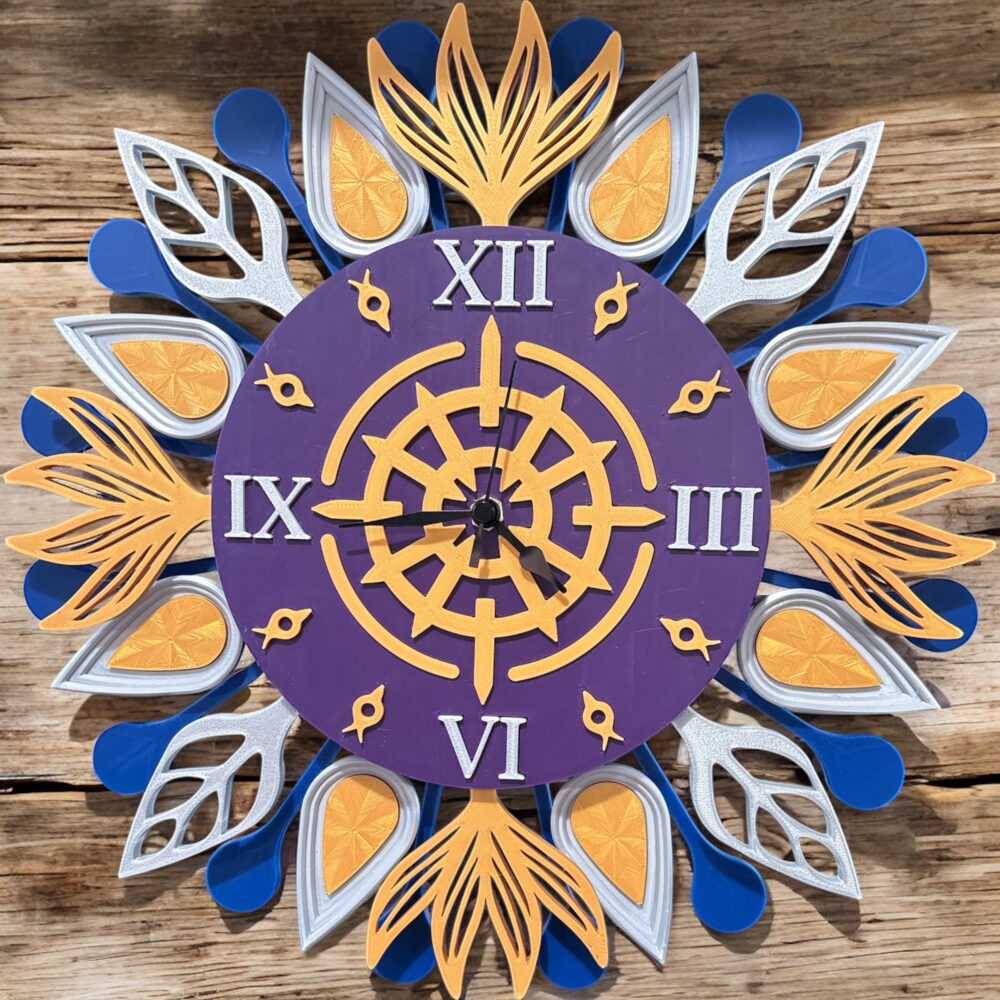 3D Multi-Layer Wall Clock