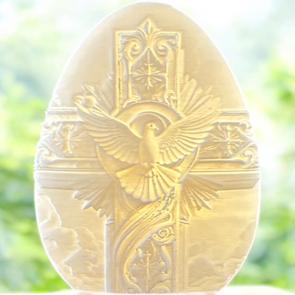 Cross w/Dove Easter Egg