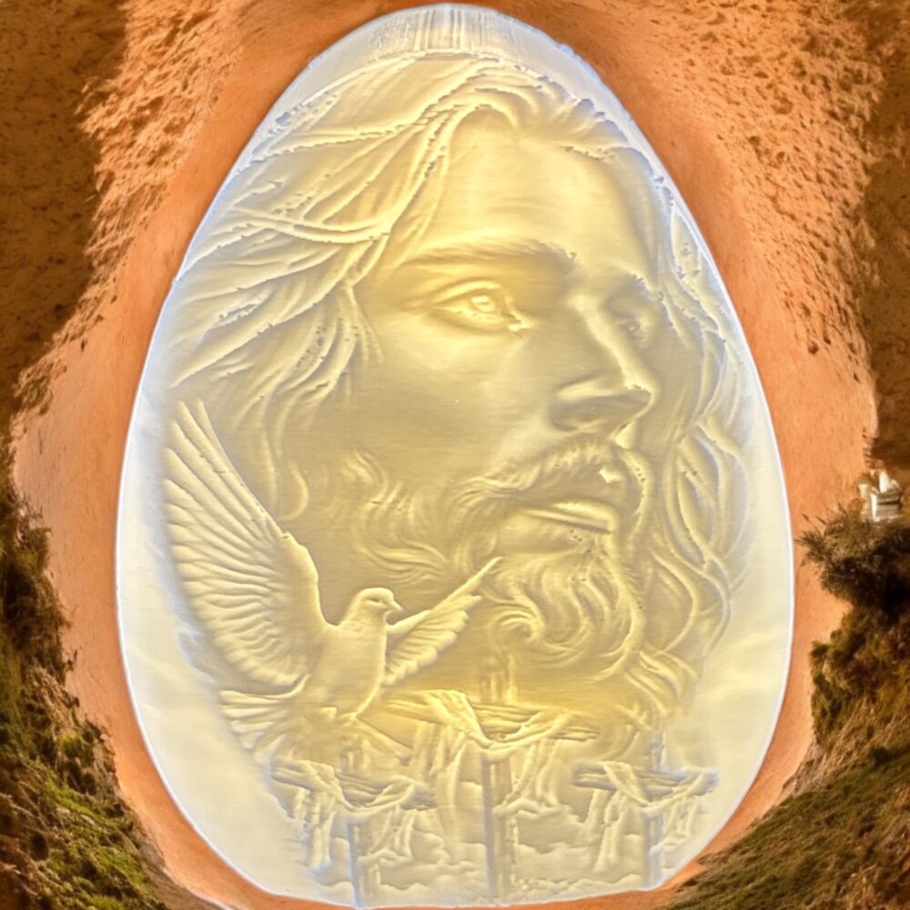 Crucifixion Day Easter Egg