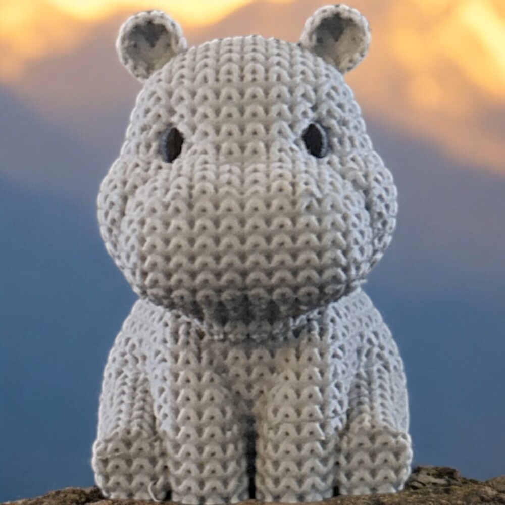 Henry the Knitted Hippo