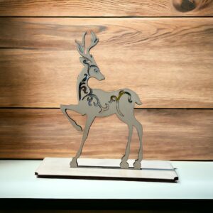 Christmas Laser Cut Standing Reindeer