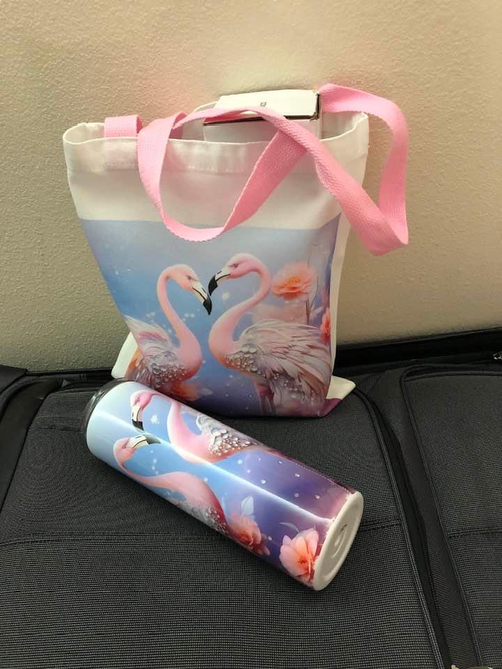 Pink Flamingo Tumbler