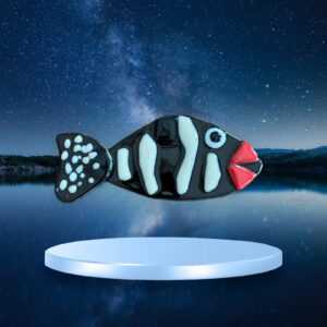 Abstract Fish Art