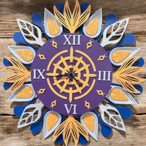 3D Multi-Layer Wall Clock