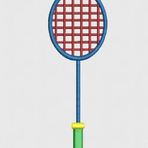 Badminton Racket Pattern