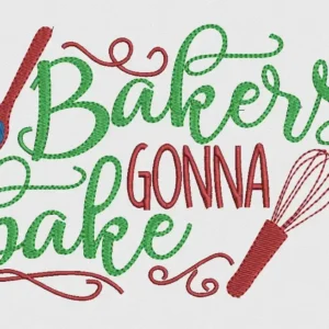 Bakers Gonna Bake Pattern