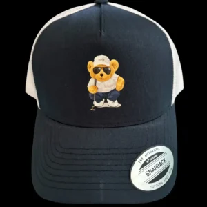 Bear Golfer Trucker Cap