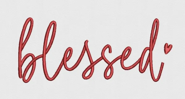 Blessed Pattern - Laser Stitches & Customizations: Embroidery, 3D Printing