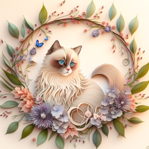 Floral Cat 10 Design