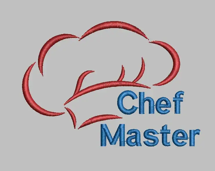 Chef Master with Hat Pattern