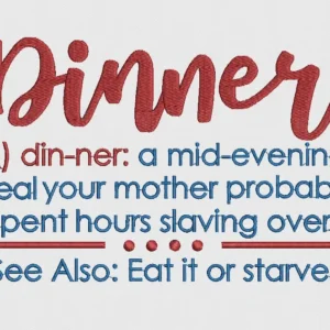 Dinner Meaning Pattern