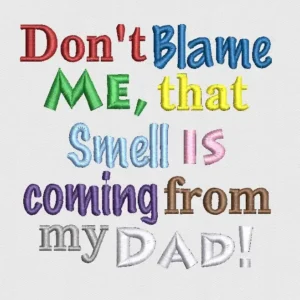 Don't Blame Me Pattern