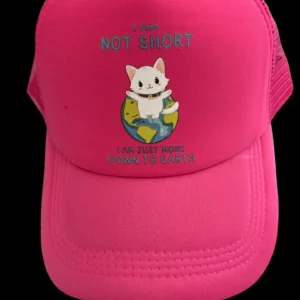 I'm Not Short Trucker Cap