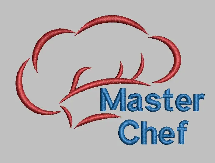 Master Chef with Hat Pattern