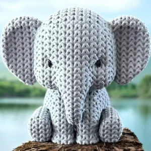 Ella the Knitted Elephant