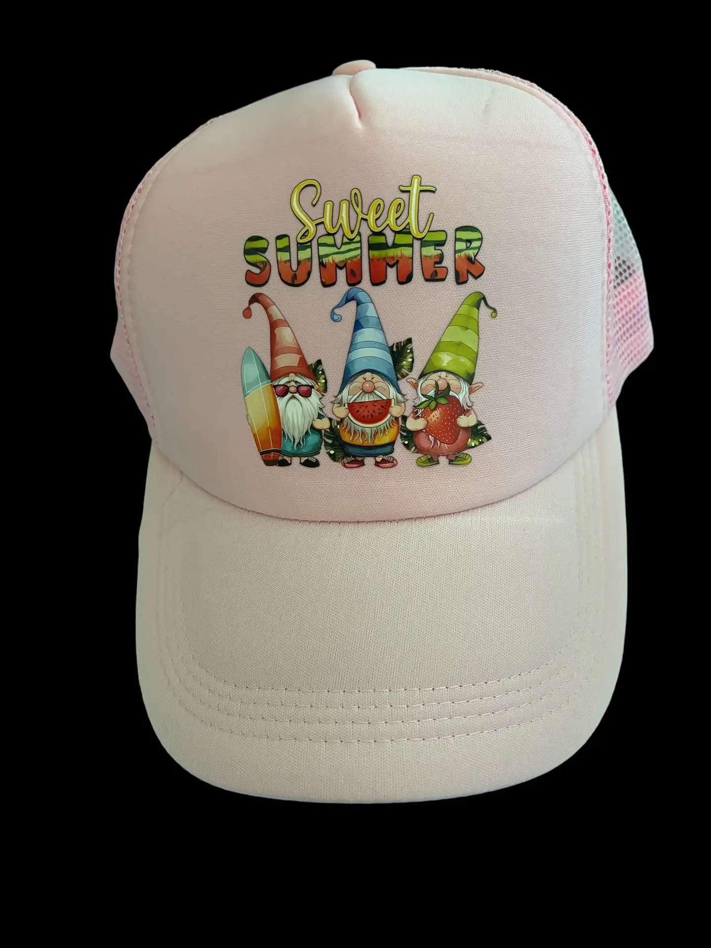 Sweet Summer Gnomes Trucker Cap