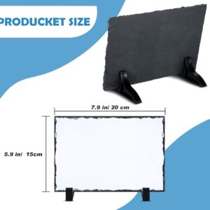 Rectangle Slate Photo Plaque – 5.5" x 7.5"