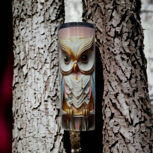 Colorful Owl Tumbler