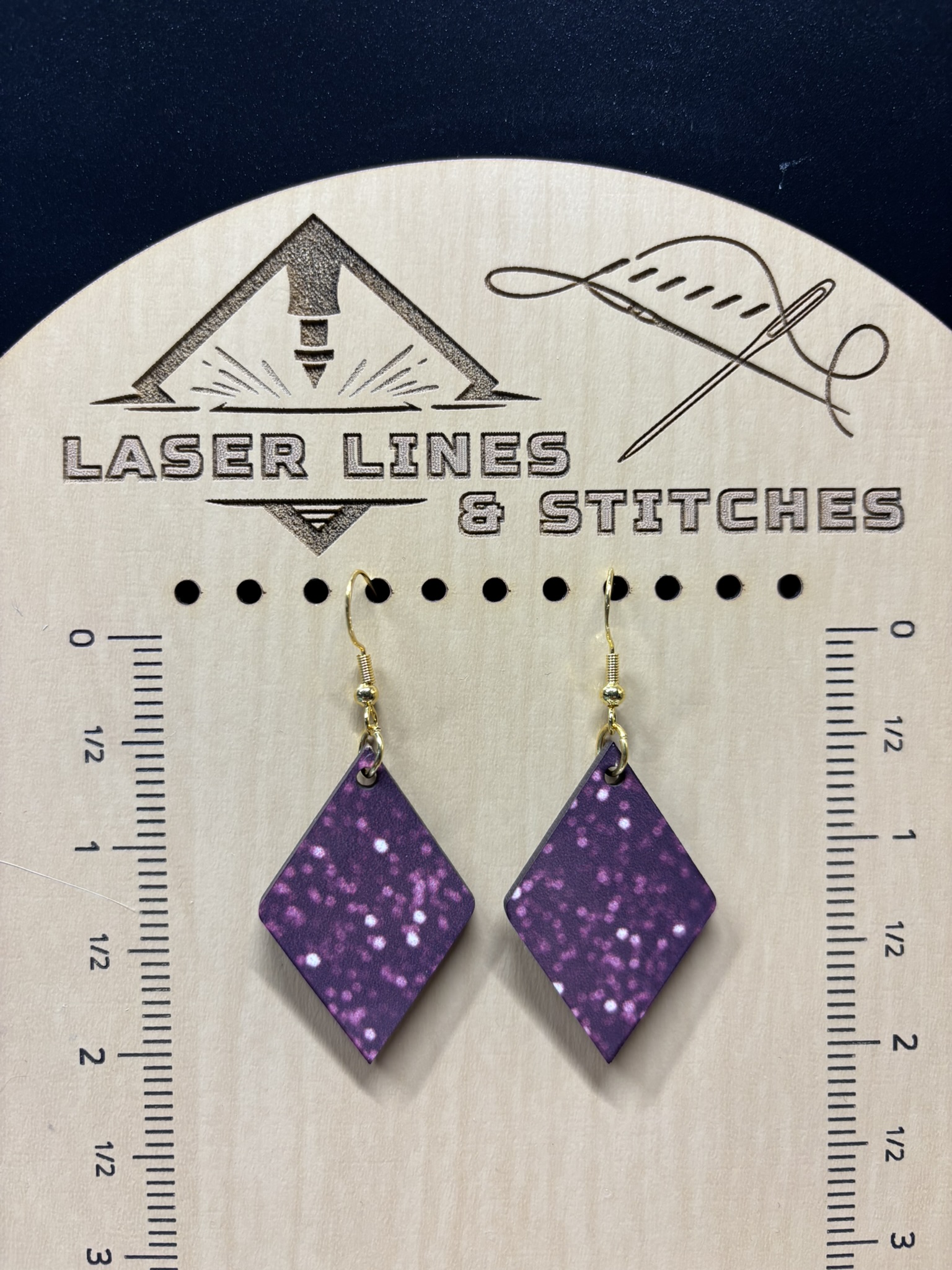 Purple Sparkle Diamonds