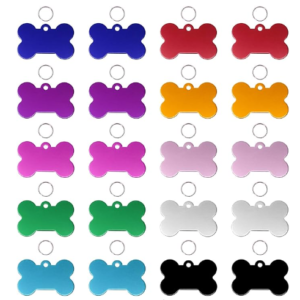 Pet ID Tags - Bone Shape