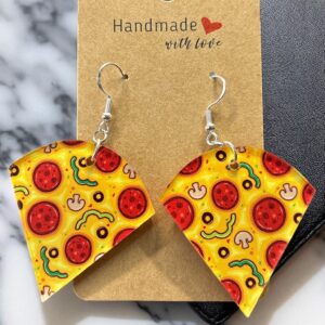 Pizza Slice Earrings