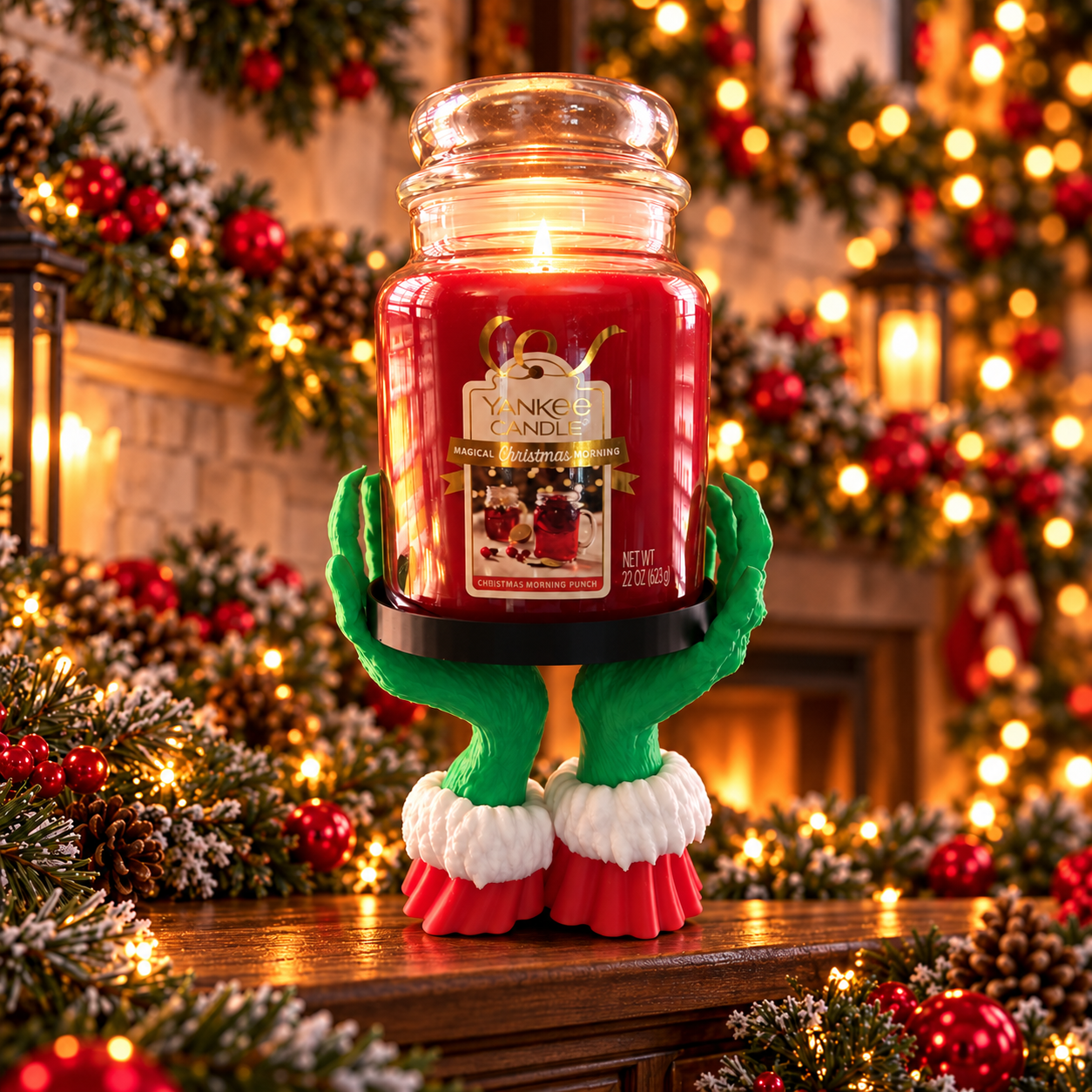 Merry Mischief Candle Holder