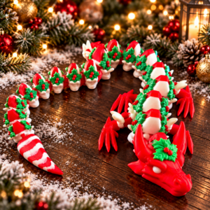 Holly Jolly Christmas Dragon